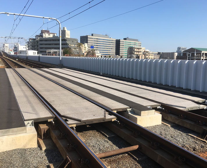 工事用ボーダン踏切