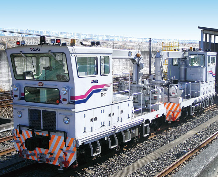 軌道モーターカー（クレーン付）